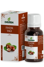 Fındık Yağı (Soğuk Sıkım) 50 ml - Destek