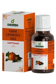 Kabak Çekirdeği Yağı (Soğuk Sıkım) 20 ml - Destek