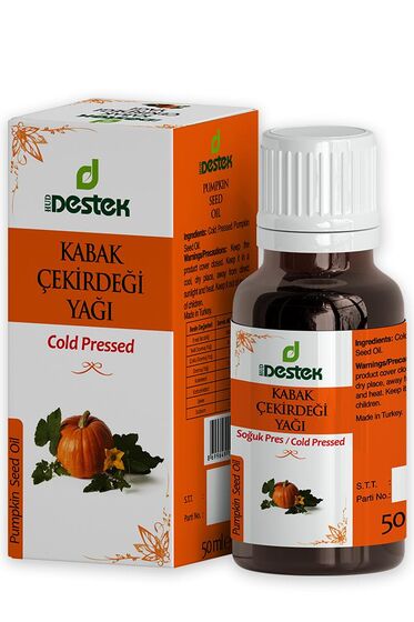 Kabak Çekirdeği Yağı (Soğuk Sıkım) 50 ml - 1