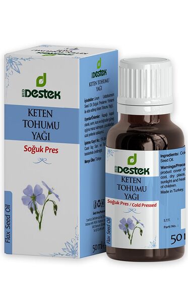 Keten Tohumu Yağı (Soğuk Sıkım) 50 ml - 1