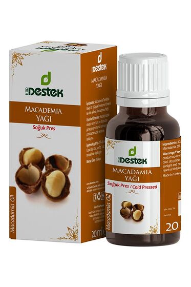 Macadamia Yağı (Soğuk Sıkım) 20 ml - 1